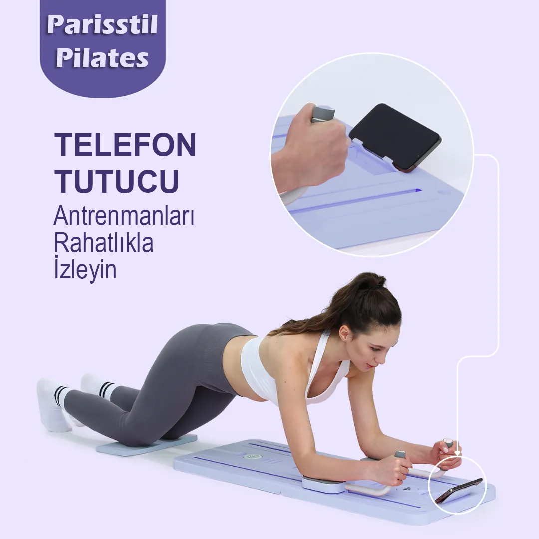 Parisstil® Pilates Board ile Pilatese Gitmeden Forma Gir